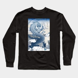 Blue Dragon Long Sleeve T-Shirt